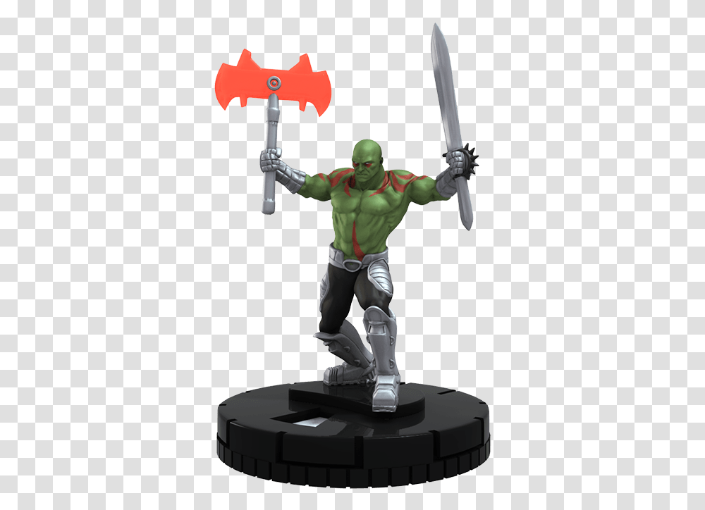 Heroclix Drax Heroclix Drax Guardians Of The Galaxy, Person, Ninja, Toy, People Transparent Png