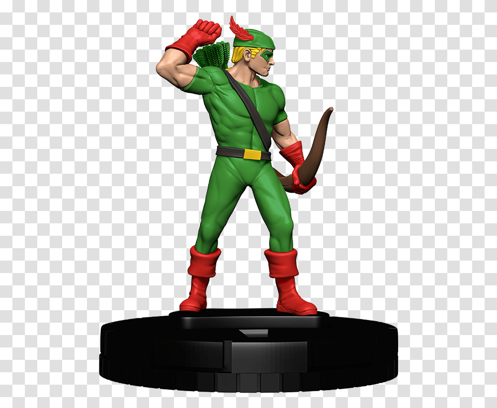 Heroclix Green Arrow, Elf, Costume, Person Transparent Png