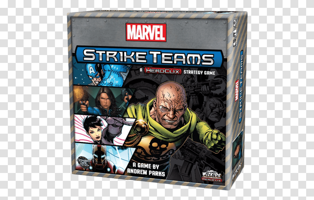 Heroclix Strike Team, Person, Human, Batman, Poster Transparent Png