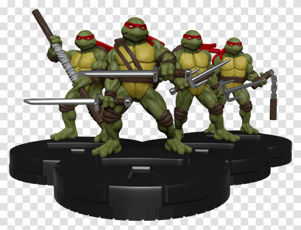 Heroclix Teenage Mutant Ninja Turtles, Toy, Military Uniform, Person, Soldier Transparent Png