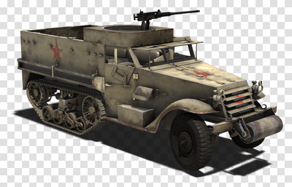 Heroes And Generals, Half Track, Truck, Vehicle, Transportation Transparent Png