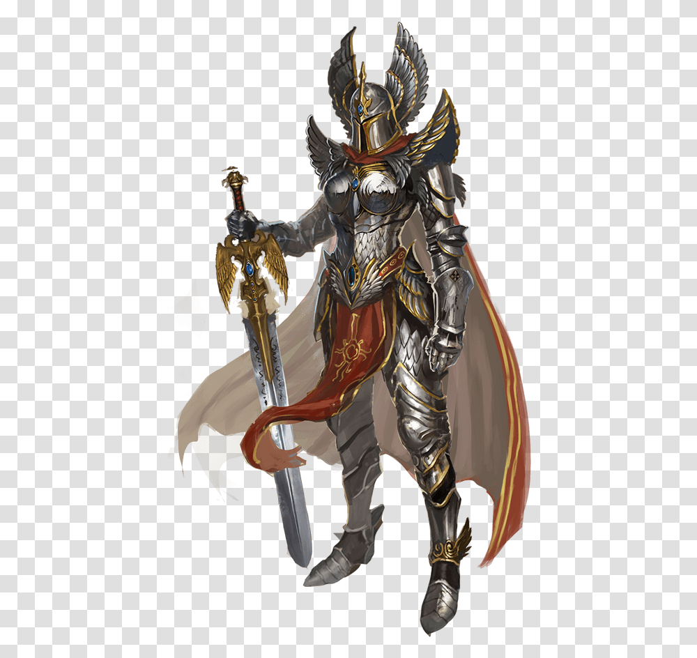 Heroes Might And Magic Knight, Person, Human, Armor, Weapon Transparent Png