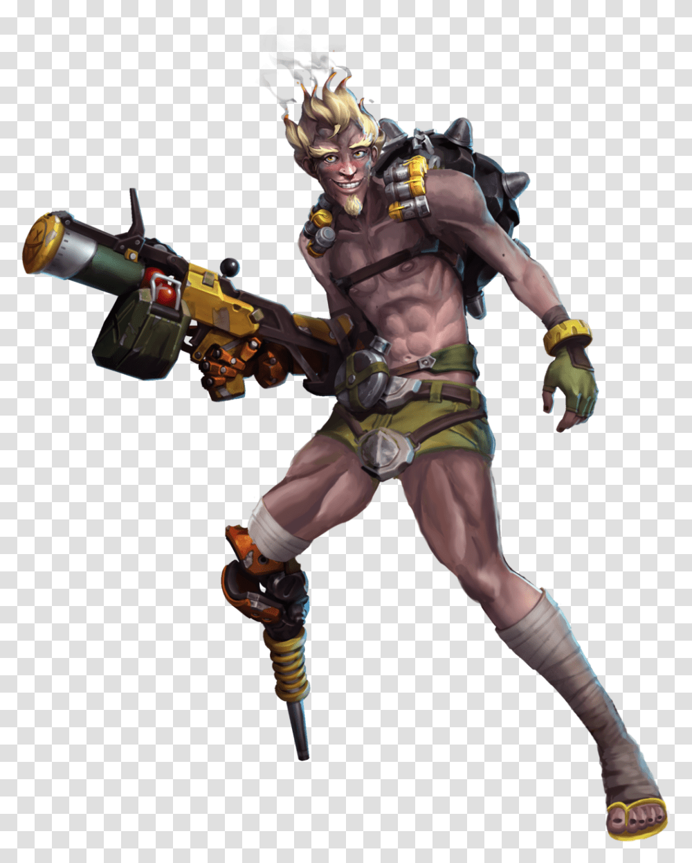 Heroes Of The Storm Junkrat, Person, Human, Overwatch, Quake Transparent Png