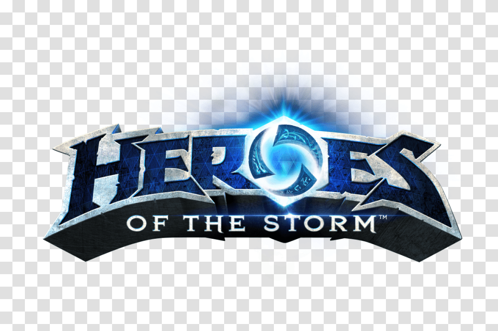 Heroes Of The Storm Title, Light, Logo Transparent Png