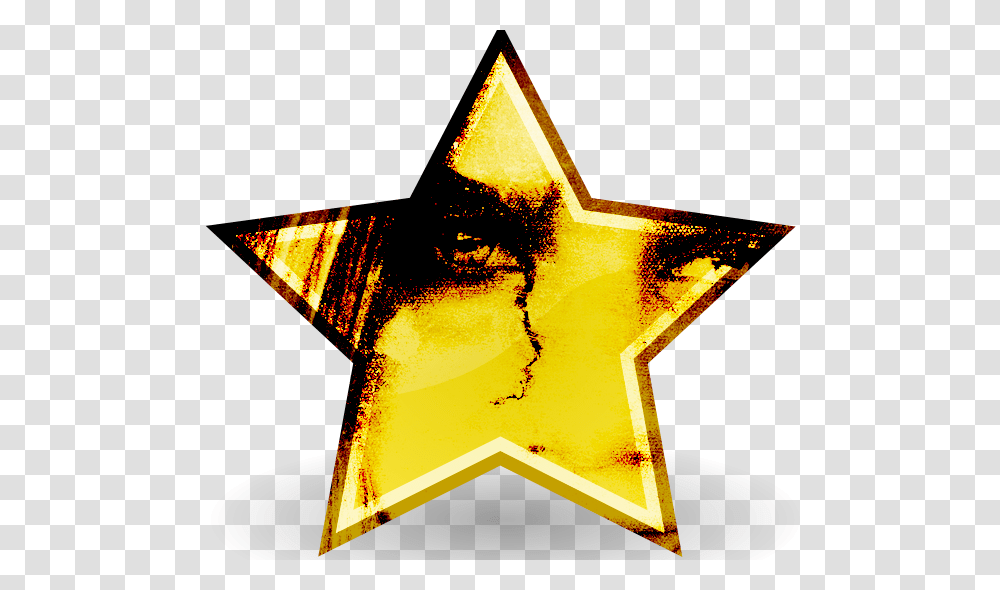 Heroin Addiction Estrella Dorada Brillante, Star Symbol, Lamp Transparent Png