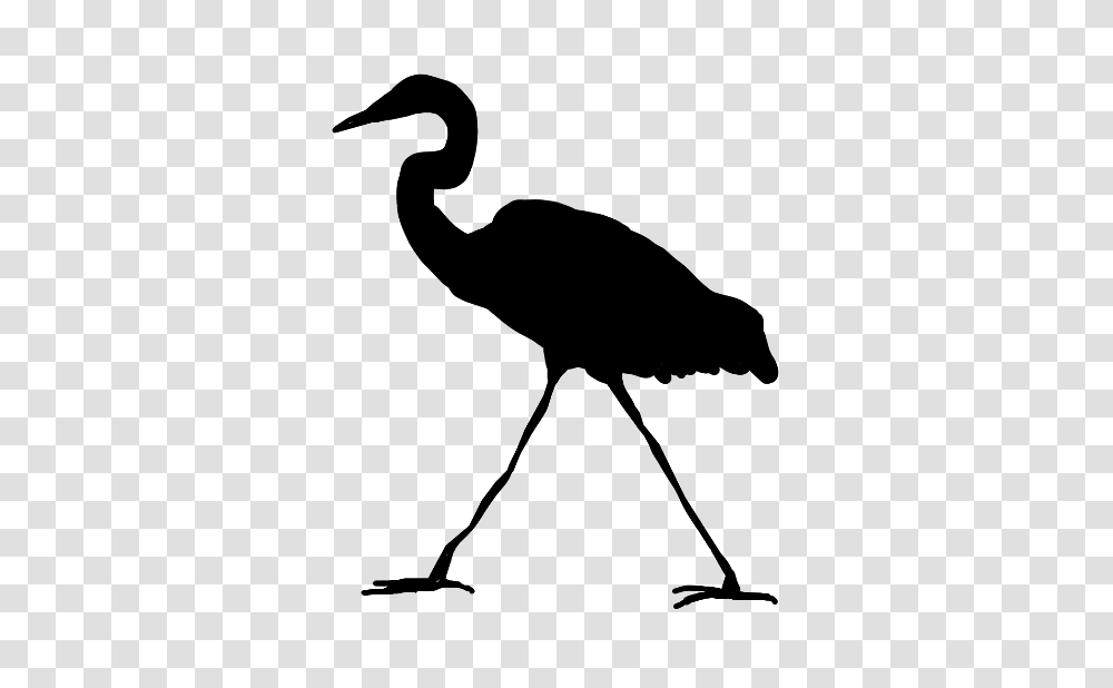 Heron Clipart Black And White, Gray, World Of Warcraft Transparent Png