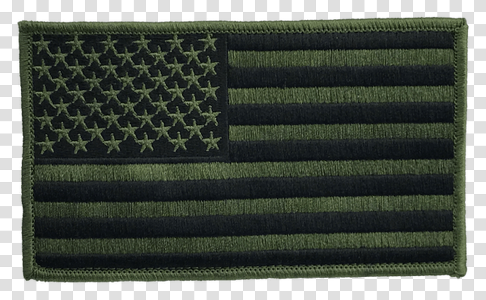 Heros Pride Forward Facing Us Flag Velcro Patch Flag Of The United States, Rug, Mat, Doormat Transparent Png