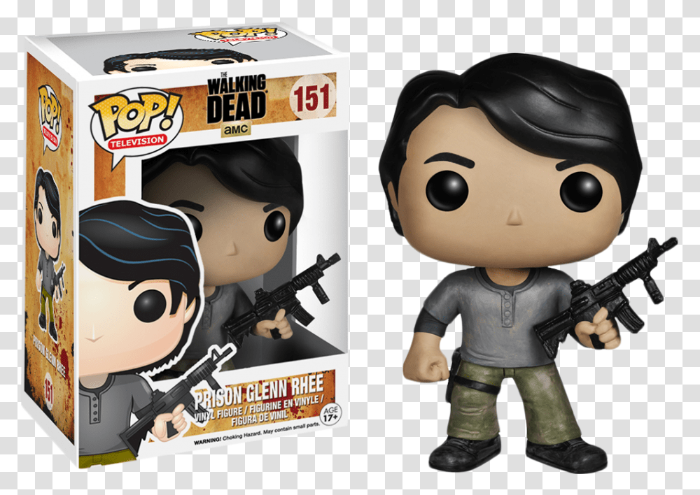 Herschel Walking Dead Pop, Person, Human, People, Toy Transparent Png