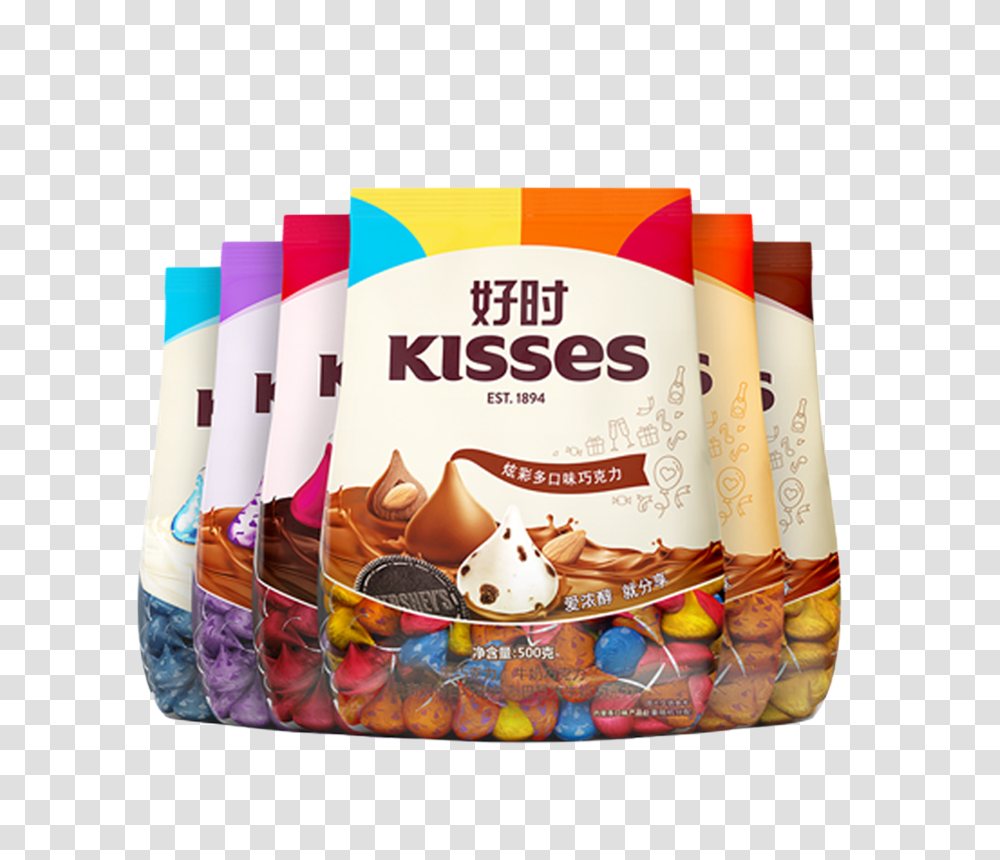 Hershey Chocolate Mix 500g Multi Taste Good Kiss Chocolate, Food, Dessert, Sweets, Candy Transparent Png