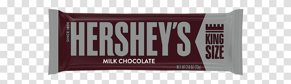 Hersheys Bar Hershey's Milk Chocolate King Vs Giant, Word, Label, Number Transparent Png
