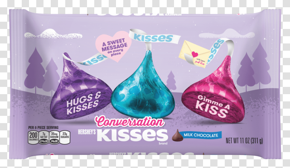 Hersheys Kisses Valentines Pack, Nature, Outdoors, Ice, Plectrum Transparent Png