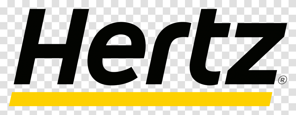 Hertz Car Rental Logo, Number, Word Transparent Png