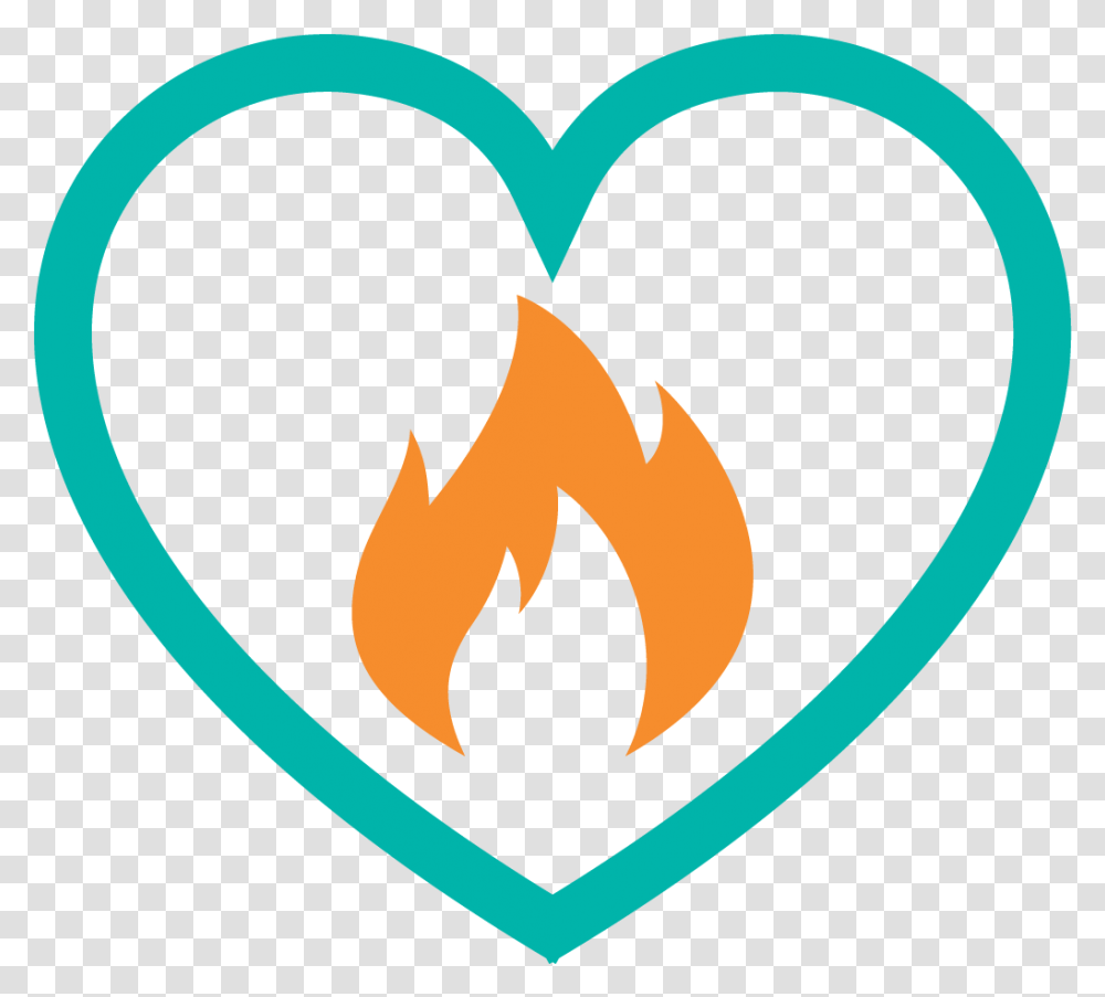 Herz Icon, Heart, Painting, Fire Transparent Png