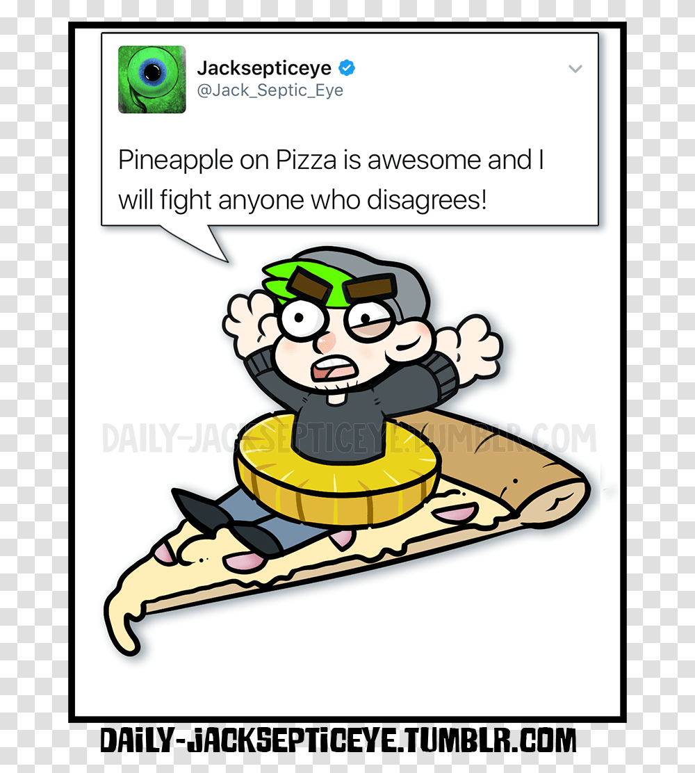 Hes A Feisty Beanonly One Way To Defend Pineapple Jacksepticeye, Curling, Sport, Sports Transparent Png