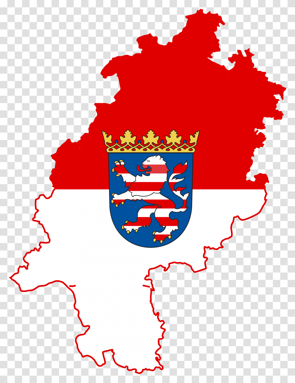 Hesse Flag Map, Logo Transparent Png