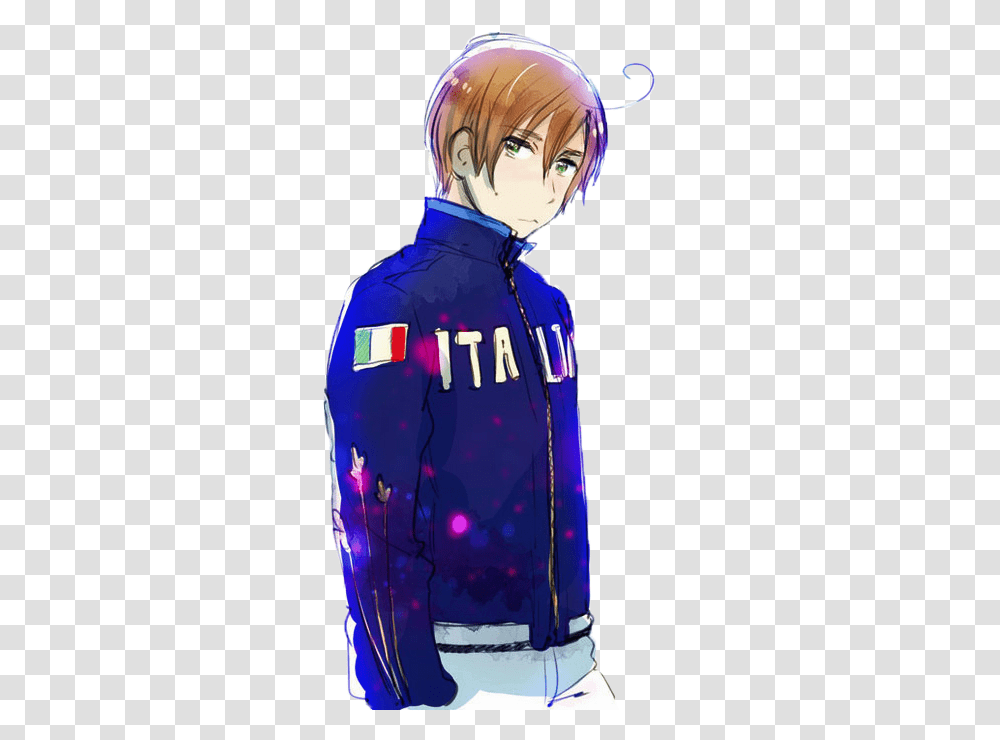 Hetalia Romano Image Fiction, Clothing, Shirt, Person, Jersey Transparent Png