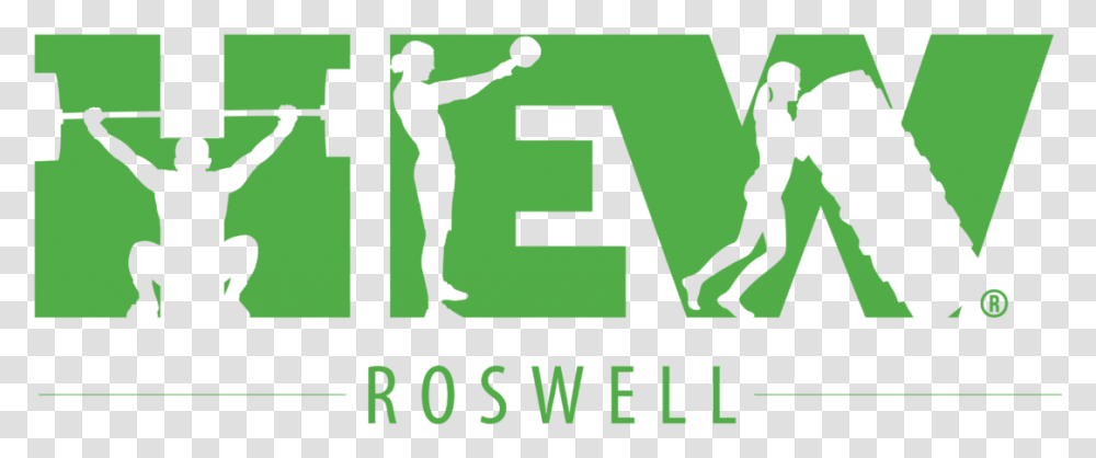 Hew Roswell Logos Green Graphic Design, Person, Alphabet, Sport Transparent Png