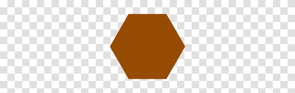 Hexagon Clipart Brown, Light, Sign, City Transparent Png