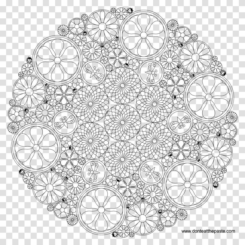 Hexagon Flourish Clip Art, Gray, World Of Warcraft Transparent Png