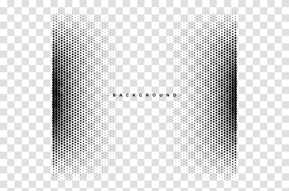 Hexagon Halftone Element Monochrome Abstract Graphic Mesh, Gray, World Of Warcraft Transparent Png