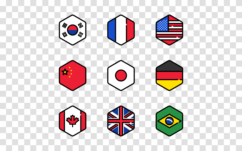 Hexagon Icons, Number, Tie Transparent Png