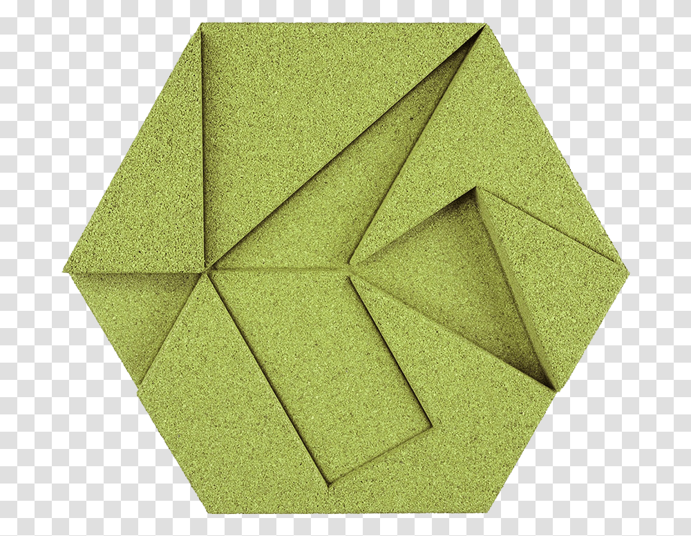 Hexagon, Paper, Rug, Origami Transparent Png
