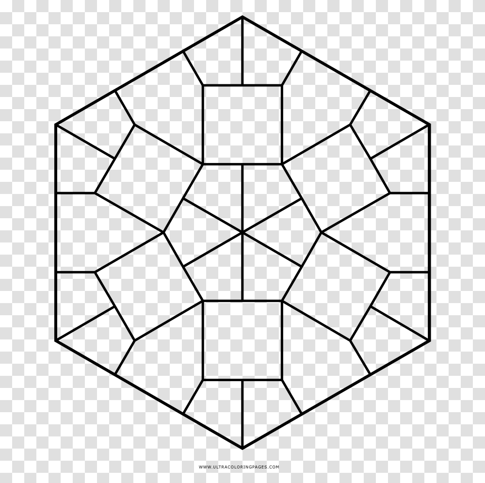 Hexagon Pattern, Gray, World Of Warcraft Transparent Png