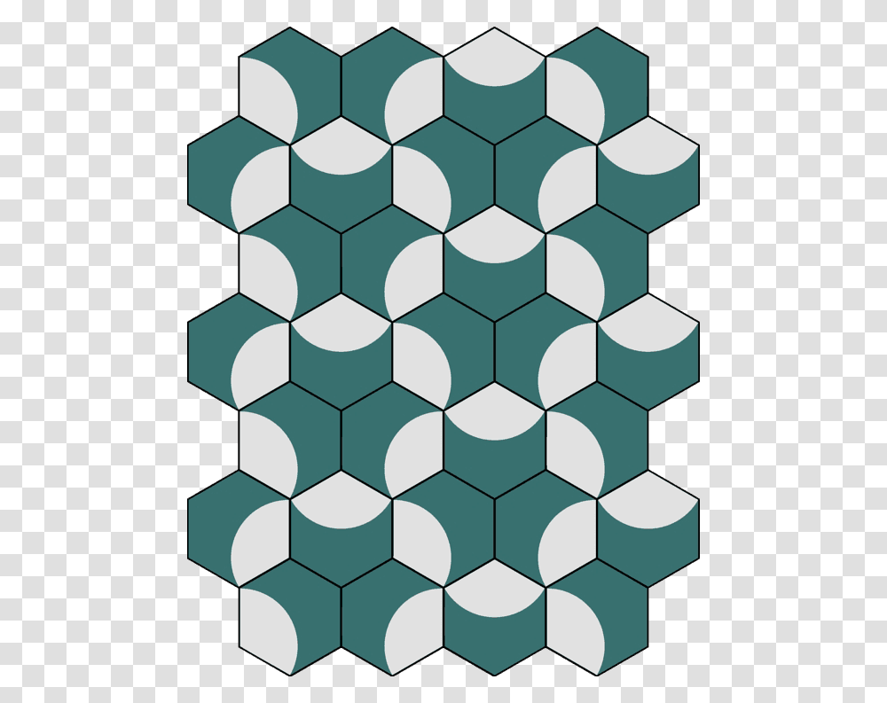 Hexagon, Pattern, Rug, Food, Soccer Ball Transparent Png