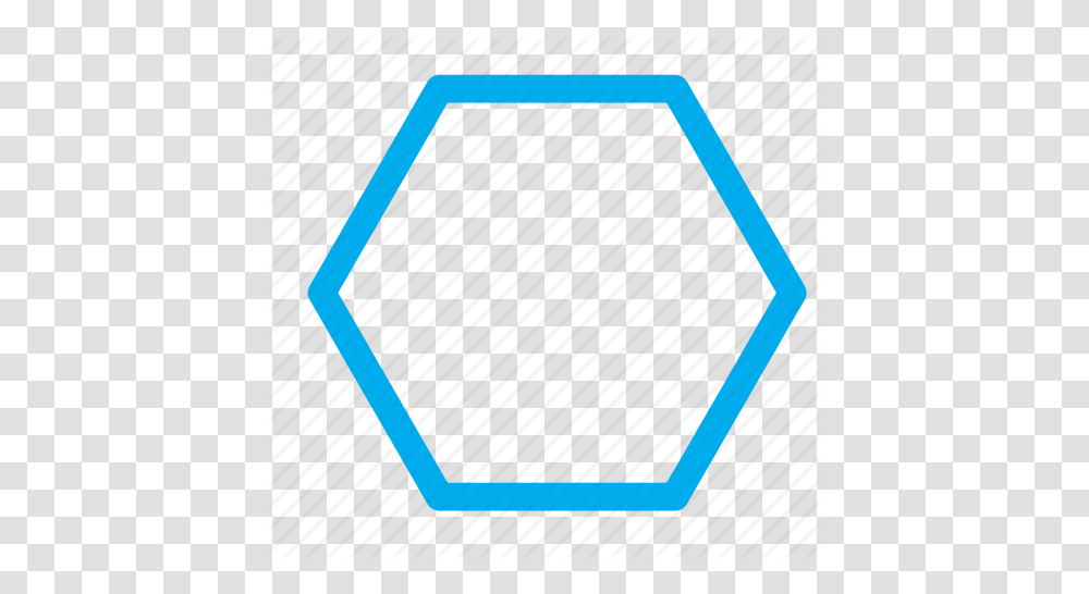 Hexagon Shape Six Sides Icon, Rug, Armor, Sweets, Food Transparent Png