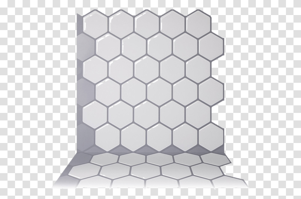 Hexagon Tile Sticker Wallpaper Tiles, Honeycomb, Food, Rug, Aluminium Transparent Png