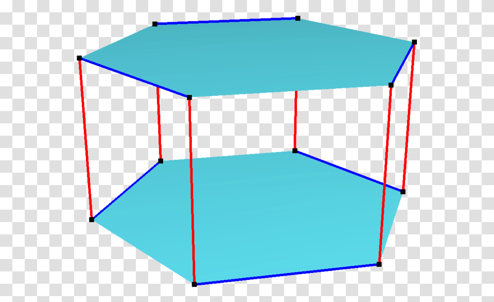 Hexagonal Prism Skew Lines, Patio Umbrella, Garden Umbrella, Trampoline, Canopy Transparent Png