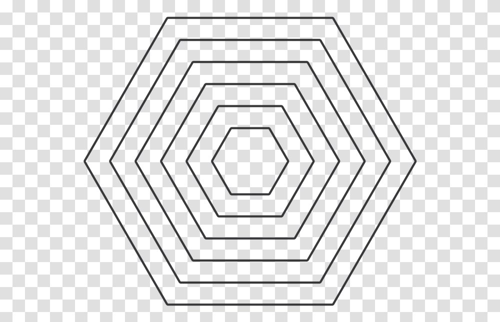 Hexagons Die Outline Glucose, Lighting, Spider Web, Rug Transparent Png