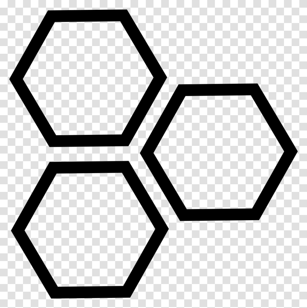 Hexagons Form Ivory Hexagon Frame Tile, Stencil, Rug, Logo Transparent Png