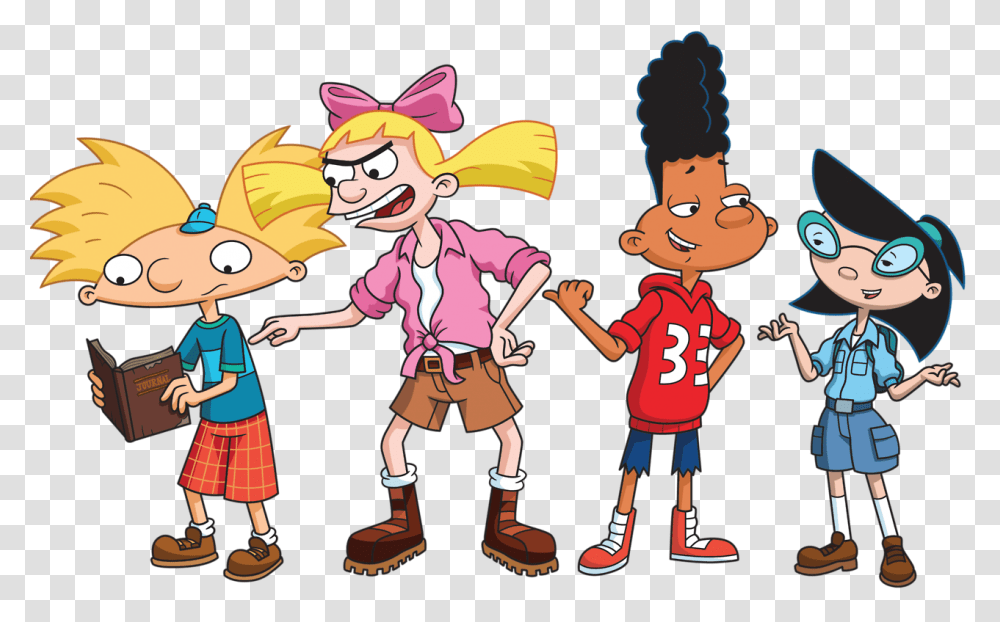Hey Arnold Cast, Person, Human, People, Shoe Transparent Png