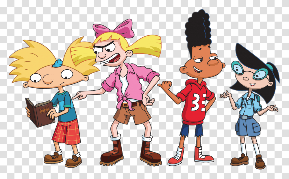 Hey Arnold Characters Hey Arnold The Jungle Movie, Person, People, Hand Transparent Png