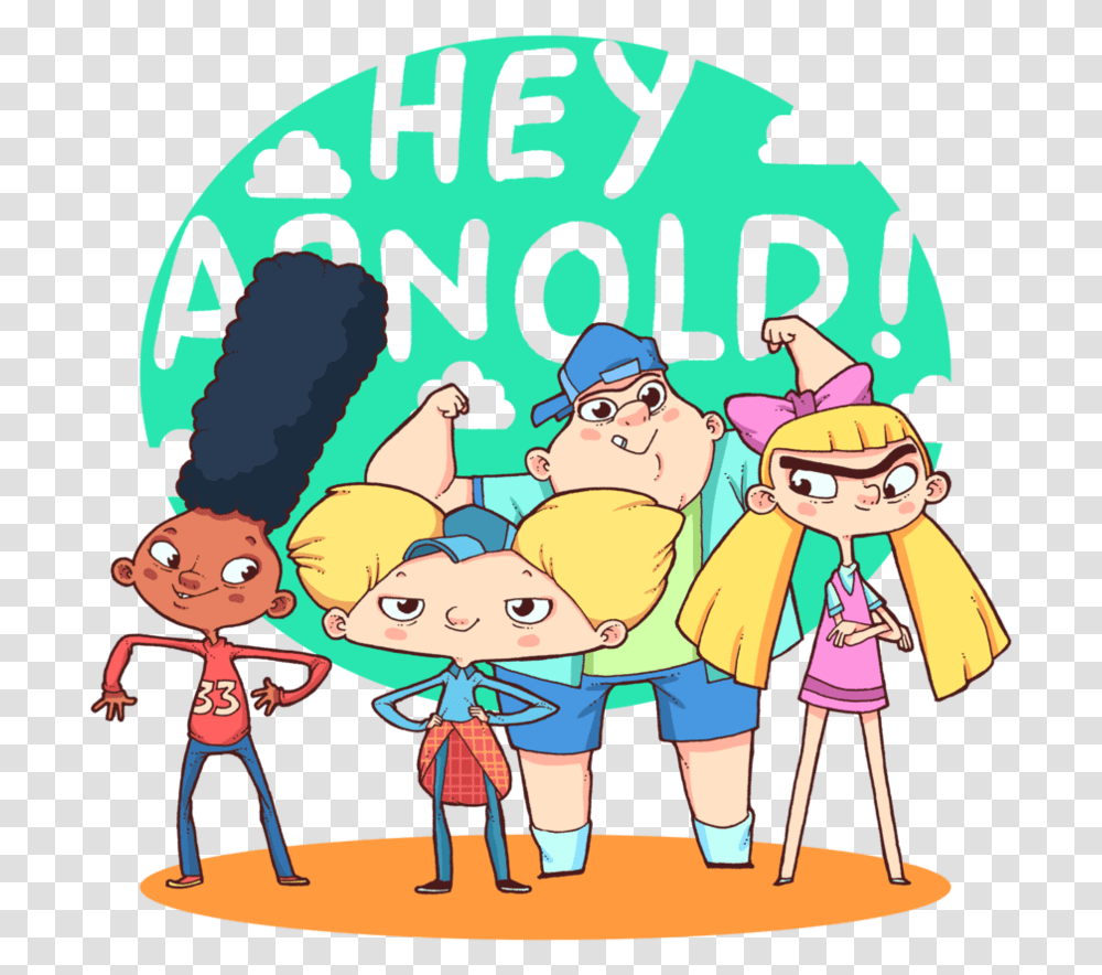 Hey Arnold Download Hey Arnold Hd, Person, People, Family, Poster Transparent Png