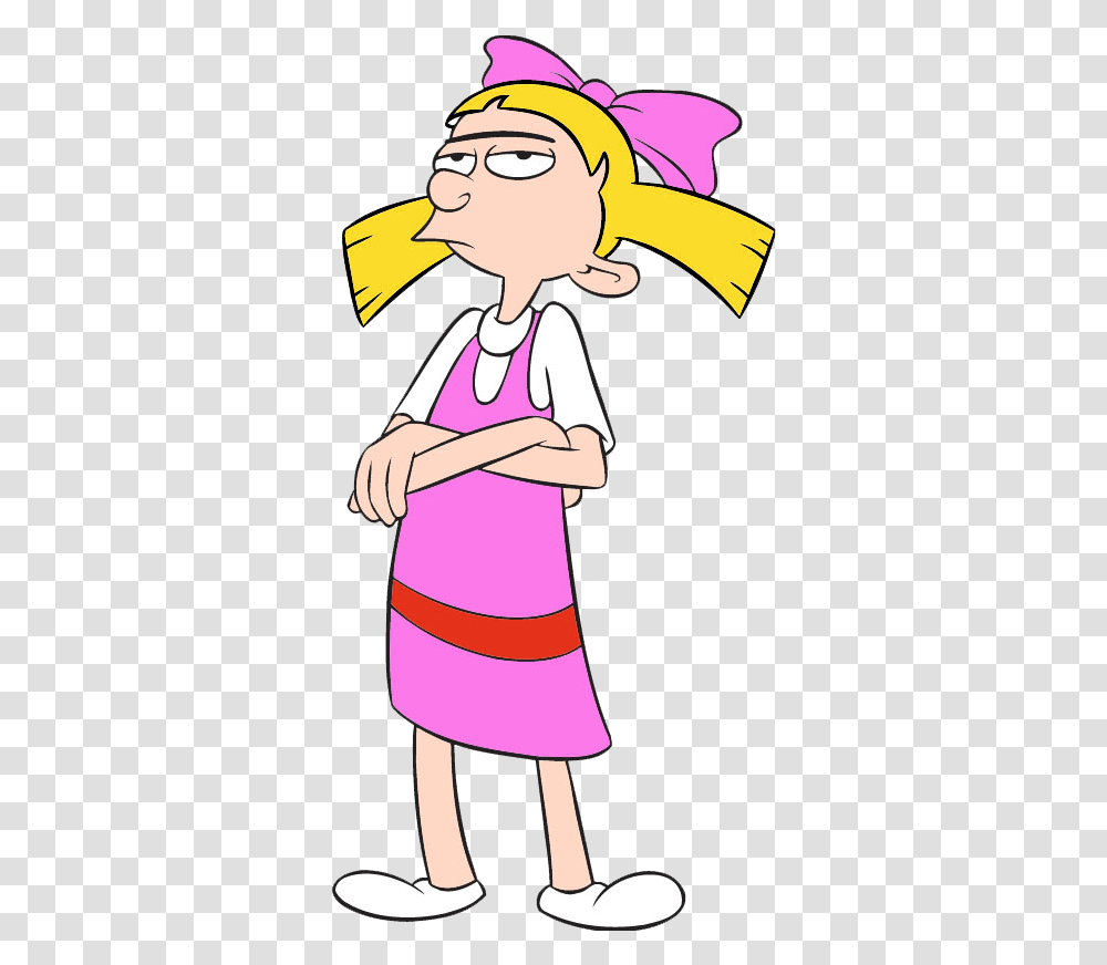 Hey Arnold Helga G Pataki, Person, Female, Performer, Costume Transparent Png
