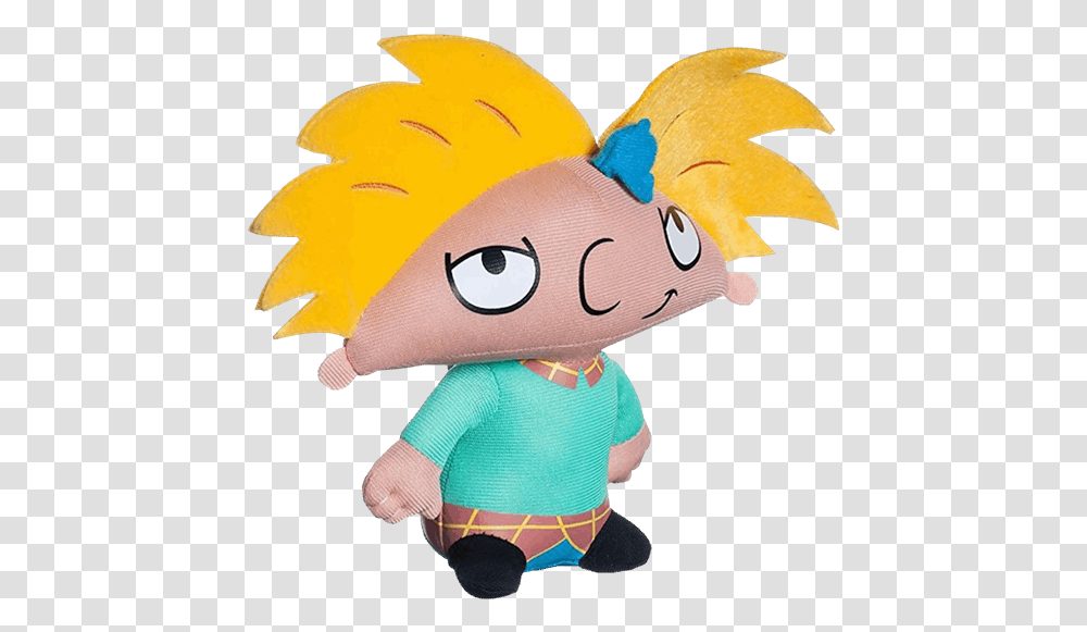 Hey Arnold Plush, Toy, Doll, Figurine Transparent Png