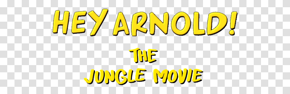 Hey Arnold The Jungle, Word, Alphabet, Meal Transparent Png