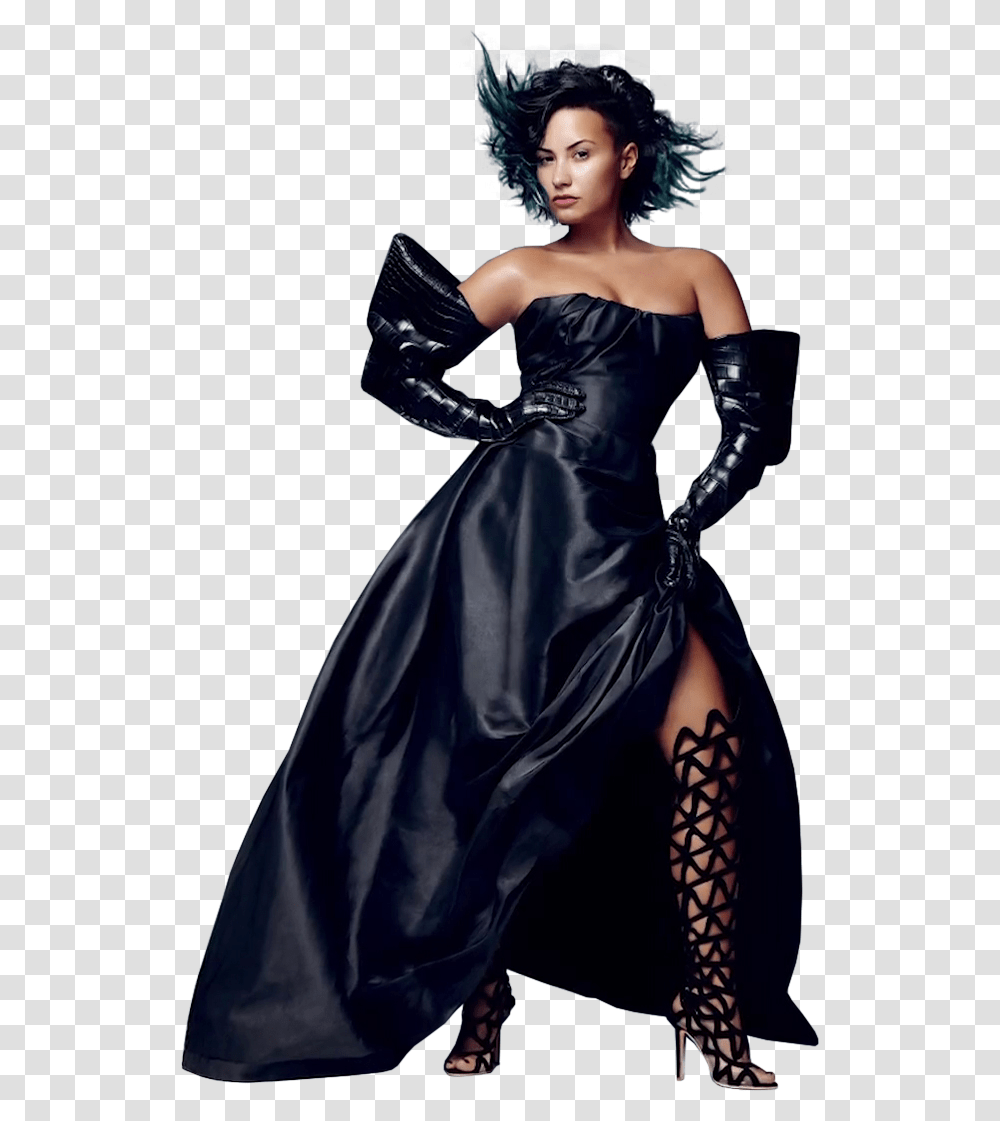 Hey Guys Here I Just Posted Some Photos Of The Singer Demi Lovato Photoshoot Allure, Dress, Apparel, Female Transparent Png