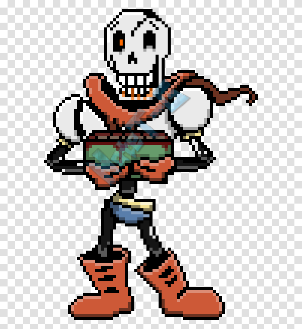Hey It's Me Again The One Who Made The Axe Sans Sprite Undertale Papyrus Colored Sprite, Nutcracker, Performer, Knight, Cross Transparent Png