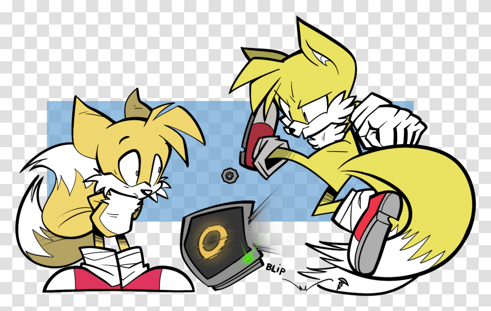 Hey Older Tails Is A Jerk I Just Started A Youtube Older Tails, Comics, Book, Manga Transparent Png