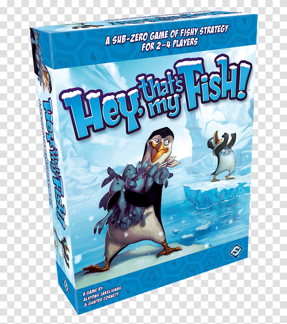 Hey That's My Fish Ffg, Penguin, Animal, Figurine Transparent Png