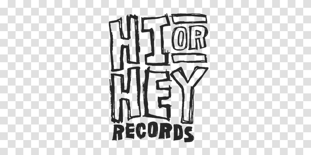 Hi Or Hey Records Xd, Label, Alphabet, Stencil Transparent Png
