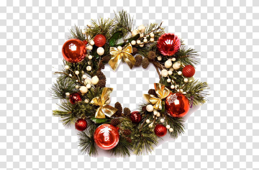 Hi Res Christmas Wreath, Christmas Tree, Ornament, Plant Transparent Png