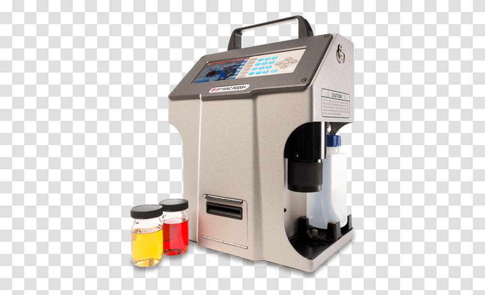 Hiac Pods Portable Liquid Particle Counter, Machine, Cup, Coffee Cup, Beverage Transparent Png