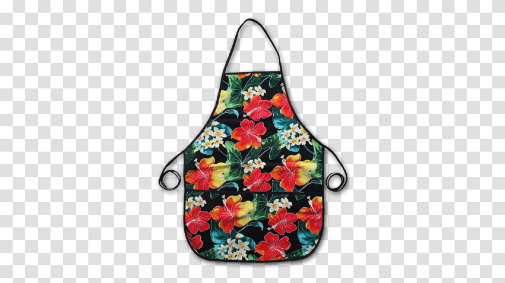 Hibiscus And Plumeria Apron Stylish, Handbag, Accessories, Accessory Transparent Png