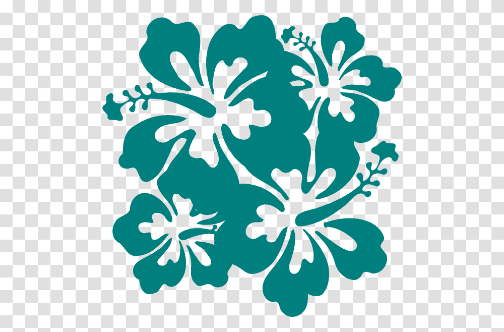 Hibiscus Clipart Teal, Plant, Flower, Blossom, Rug Transparent Png