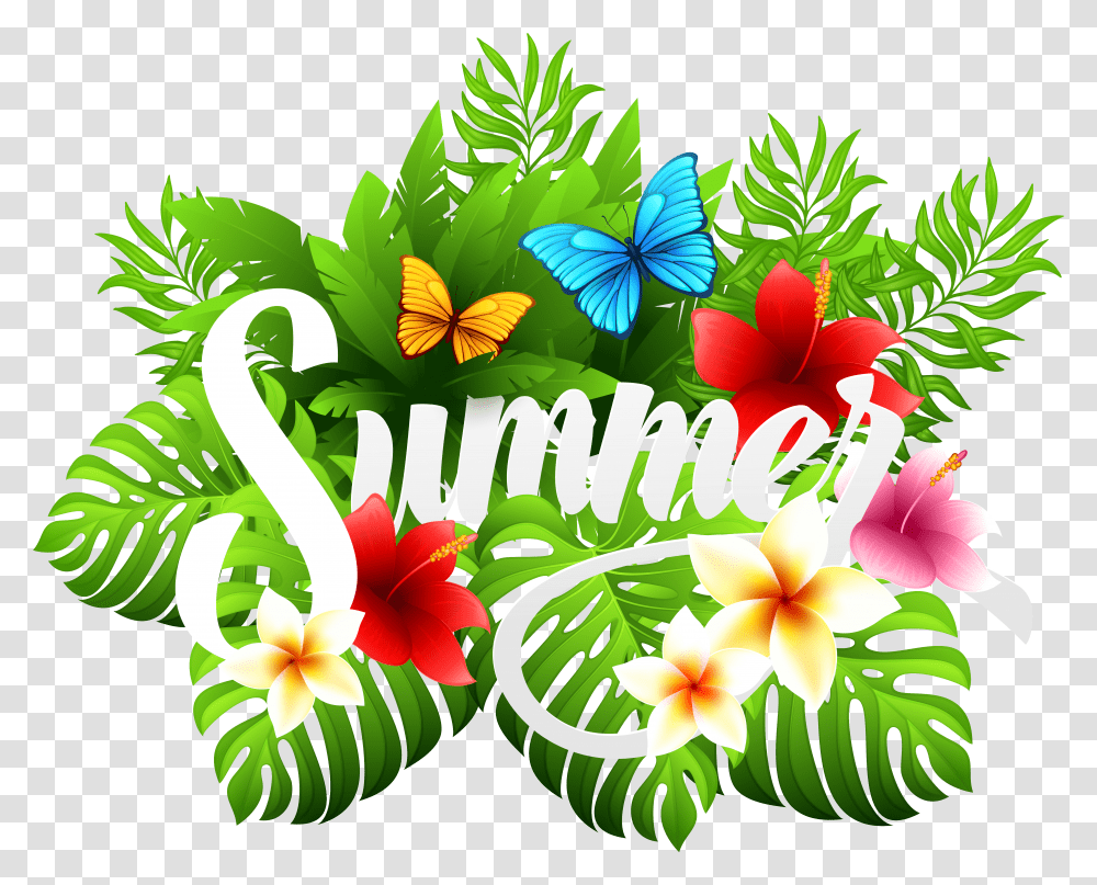 Hibiscus Clipart Vacation Transparent Png