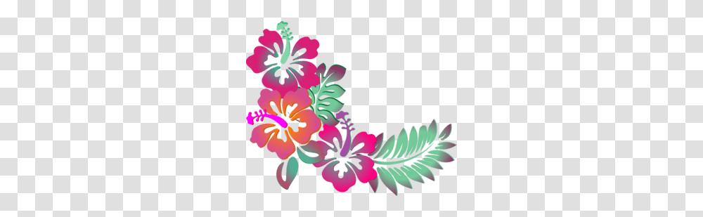 Hibiscus Corner Clip Art, Plant, Floral Design, Pattern Transparent Png